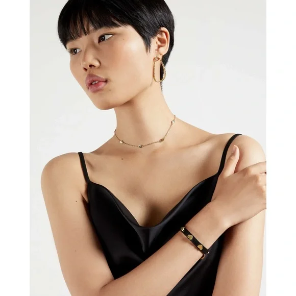 ๐ค Ted Baker, Heeva Heart Detail Leather Bracelet - Picture 2 of 13